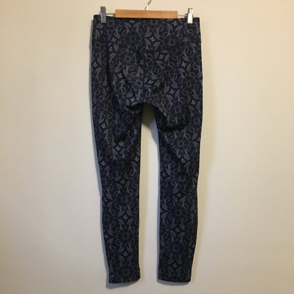 Patagonia Tribal Lace Pattern Capilene Baselayer Leggings - Picture 2 of 14